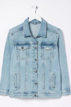 FatFace Oversized Blue Ottile Denim Jacket -Fat Face Shop 192717s5