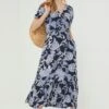 FatFace Blue Palace Maxi Dress 1 FatFace Blue Palace Maxi Dress -Fat Face Shop 198345s