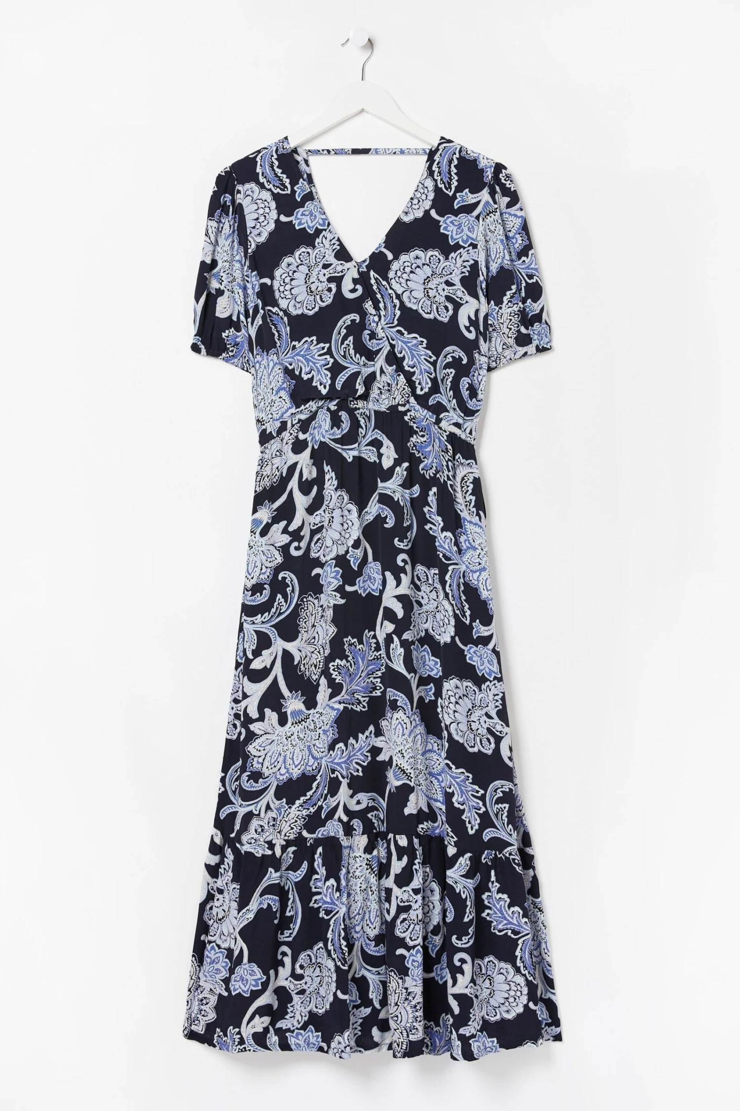 FatFace Blue Palace Maxi Dress 7 FatFace Blue Palace Maxi Dress - Image 5