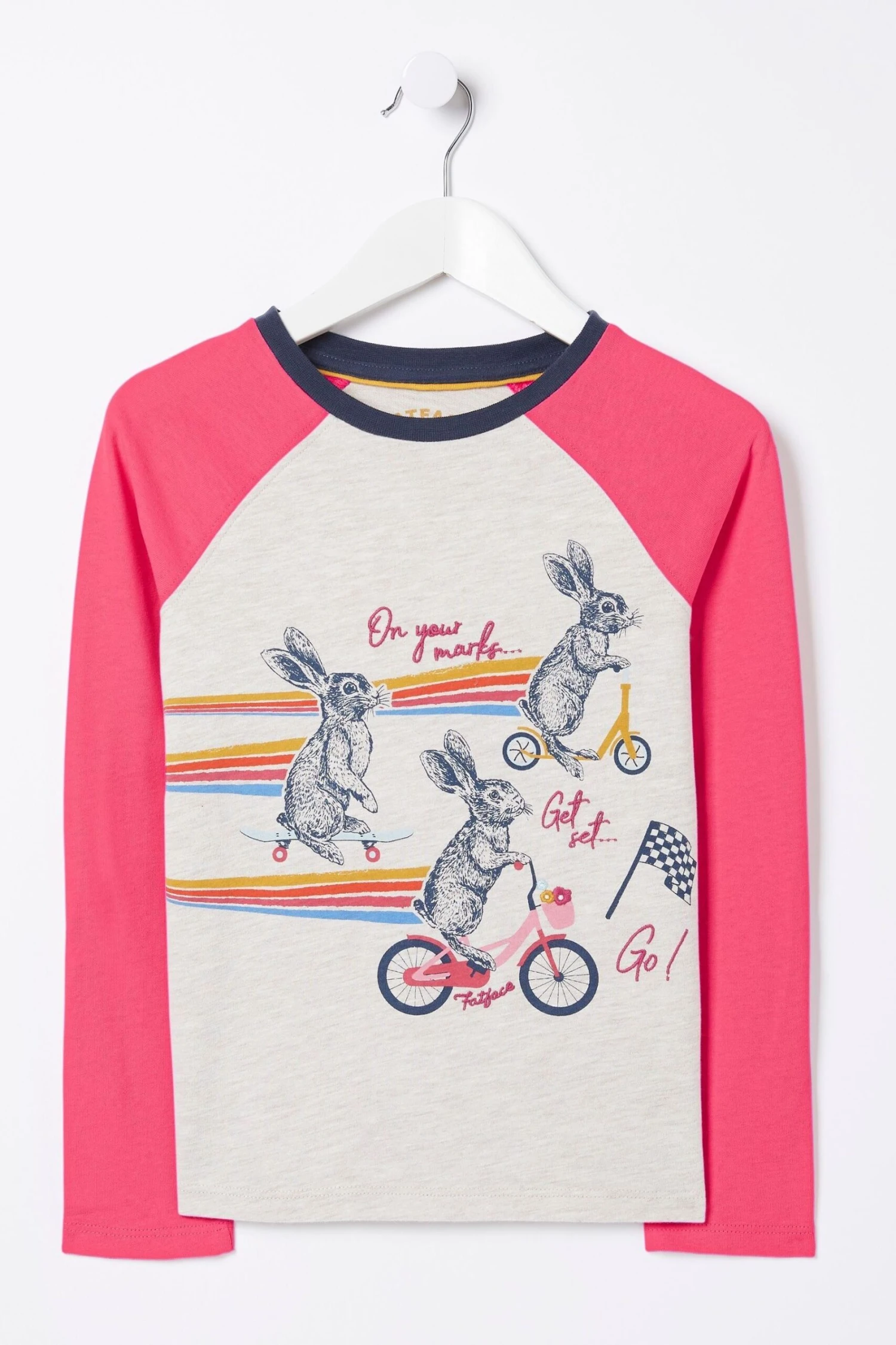 FatFace Natural Bunny Graphic T-Shirt 7 FatFace Natural Bunny Graphic T-Shirt - Image 5