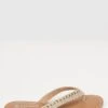 FatFace Natural Lana Beaded Flip Flops -Fat Face Shop 372900s