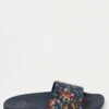 FatFace Blue Floral Print Sliders -Fat Face Shop 378532s