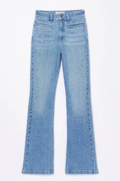 FatFace Blue Fly Flare Jeans -Fat Face Shop 385271s6
