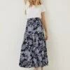 FatFace Blue Jayla Palace Floral Skirt