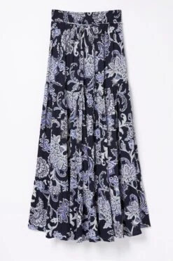 FatFace Blue Jayla Palace Floral Skirt 9 FatFace Blue Jayla Palace Floral Skirt -Fat Face Shop 425571s4