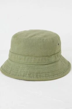 FatFace Green Bucket Hat
