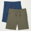 FatFace Blue Eddie Shorts 2 Pack