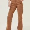 FatFace Ripley Canvas Brown Wide Leg Trousers 1 FatFace Ripley Canvas Brown Wide Leg Trousers -Fat Face Shop 634498s