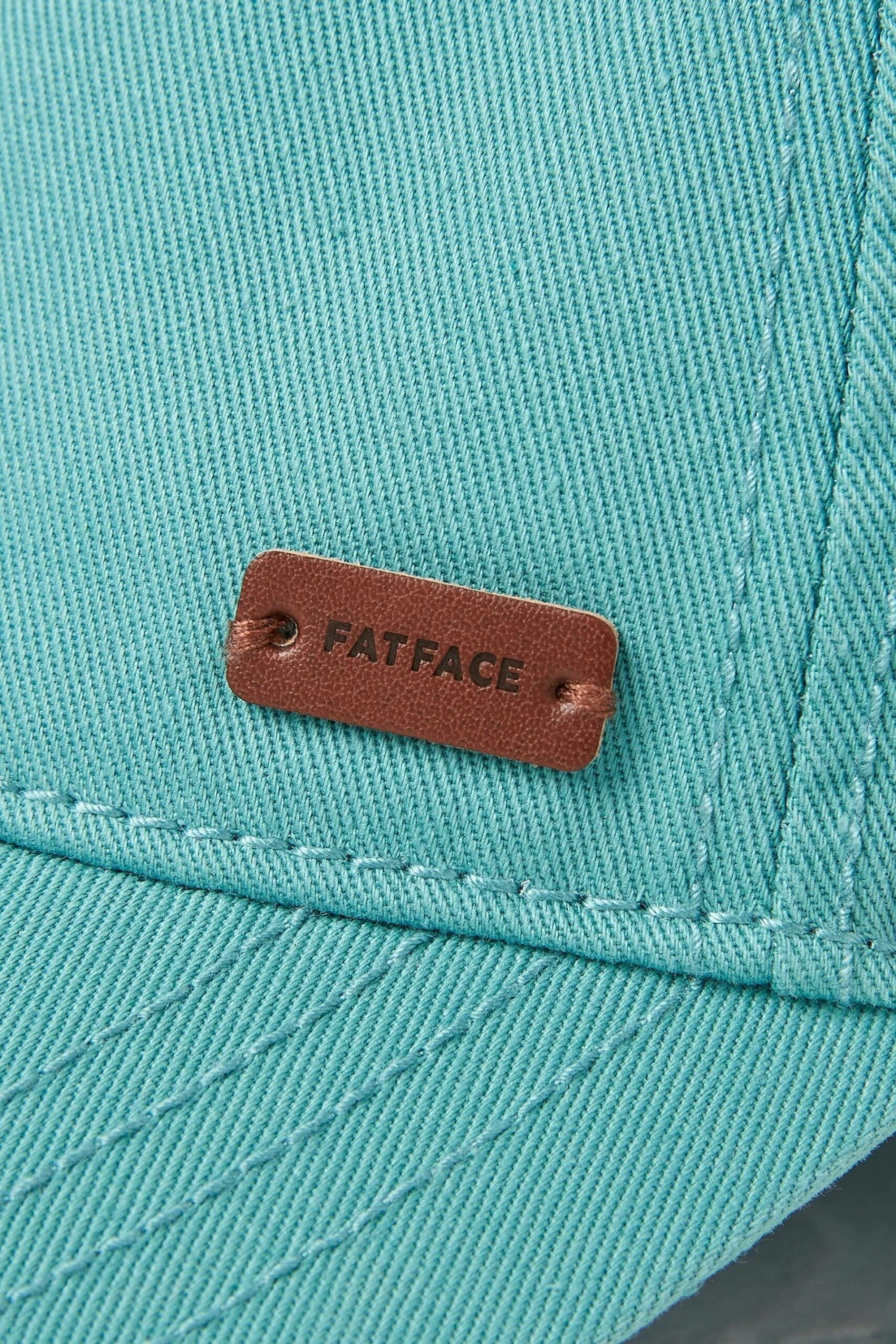 FatFace Green Plain Twill Cap 4 FatFace Green Plain Twill Cap - Image 2