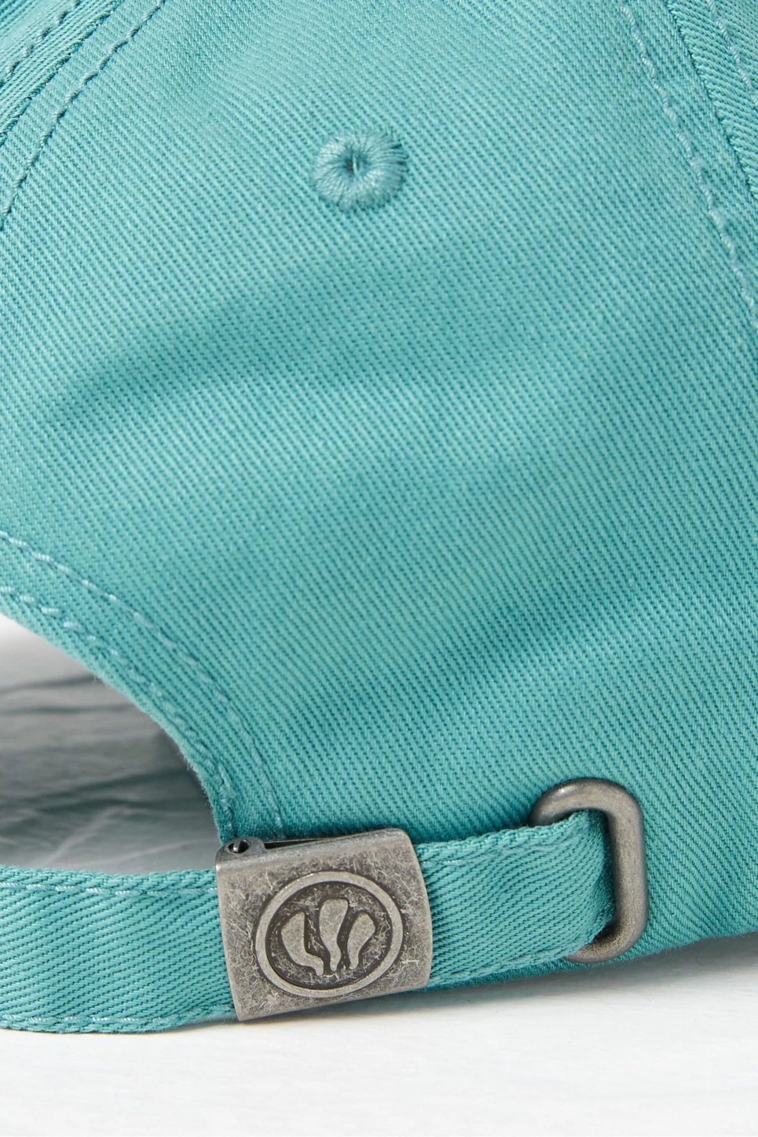 FatFace Green Plain Twill Cap 6 FatFace Green Plain Twill Cap - Image 4