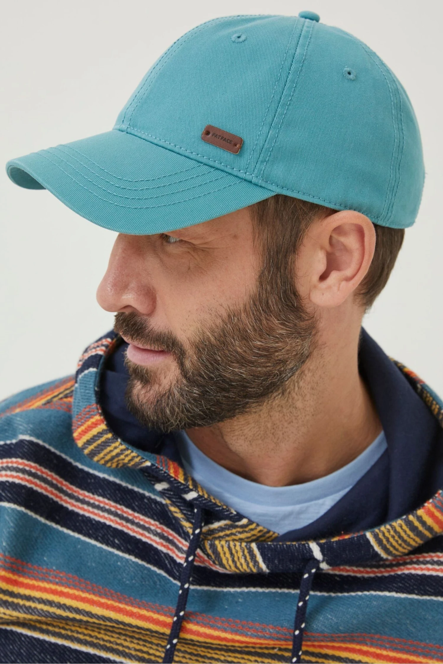 FatFace Green Plain Twill Cap 7 FatFace Green Plain Twill Cap - Image 5