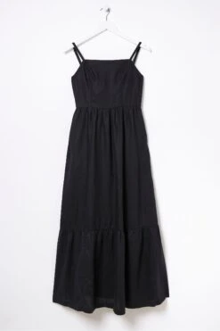 FatFace Julien Black Linen Midi Dress 11 FatFace Julien Black Linen Midi Dress -Fat Face Shop 864931s5