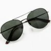 FatFace Alex Black Sunglasses