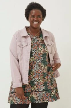 FatFace Purple Tasha Denim Jacket -Fat Face Shop 997545s3