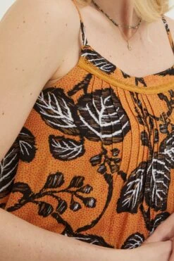 FatFace Sian Vine Yellow Floral Cami -Fat Face Shop A81 718s3