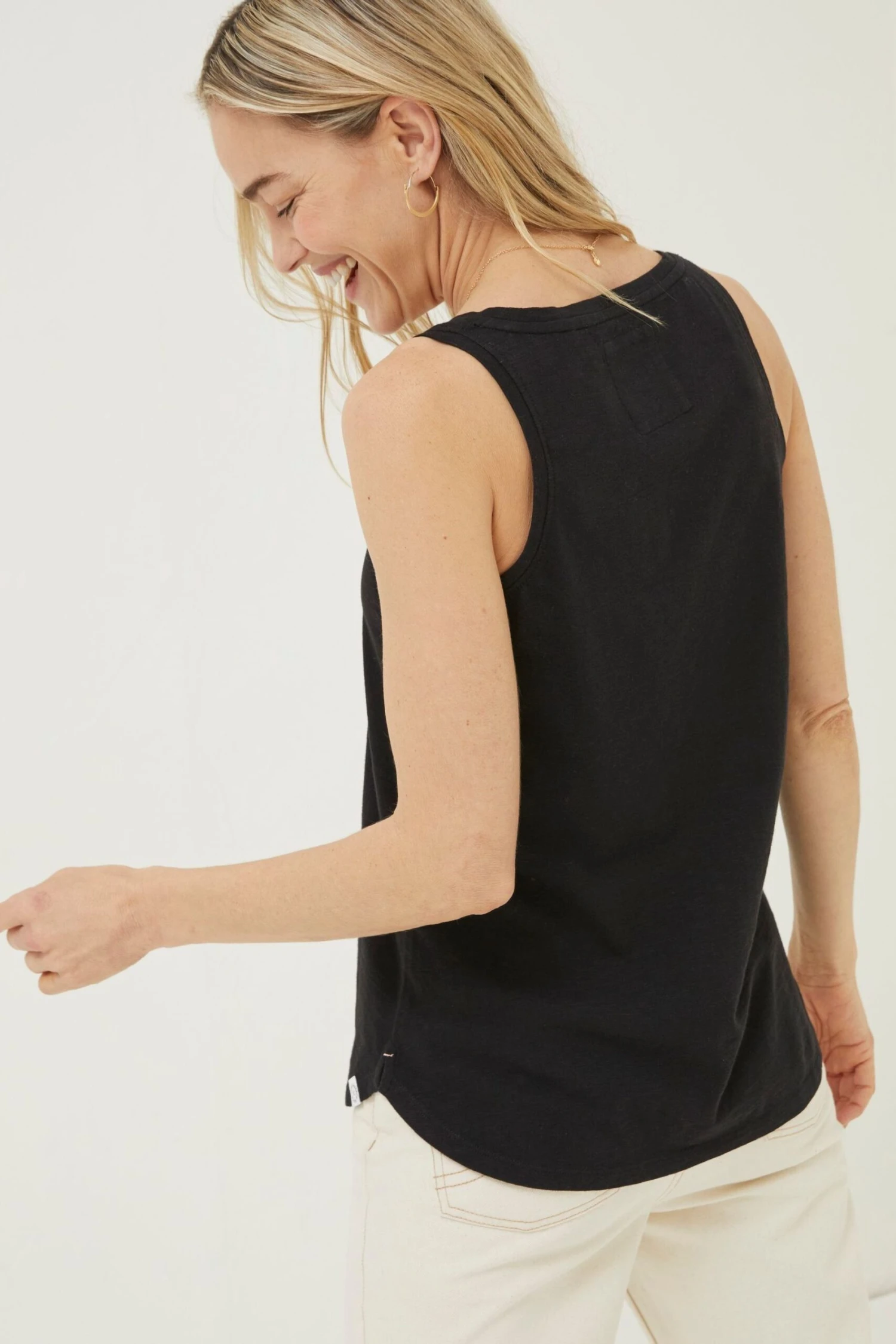 FatFace Kirsty Organic Cotton Vest 4 FatFace Kirsty Organic Cotton Vest - Image 2