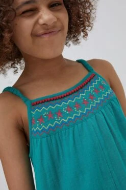 FatFace Pink Nellie Embroidered Playsuit -Fat Face Shop BH2021s3