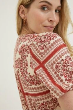 FatFace Natural Lou Bandana Tunic Top 12 FatFace Natural Lou Bandana Tunic Top -Fat Face Shop BXP115s5