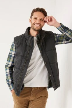 FatFace Grey Paignton Gilet -Fat Face Shop C51835s3