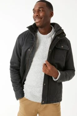 FatFace Grey Broadsands Jacket