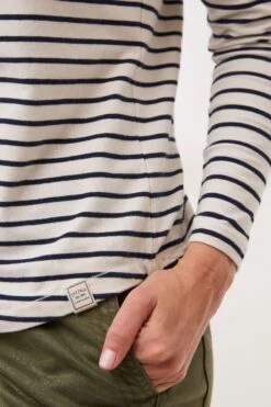 FatFace Natural Organic Cotton Breton T-Shirt -Fat Face Shop C97461s4