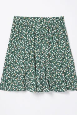 FatFace Green Wynne Ditsy Pears Skirt 11 FatFace Green Wynne Ditsy Pears Skirt -Fat Face Shop D57 562s5