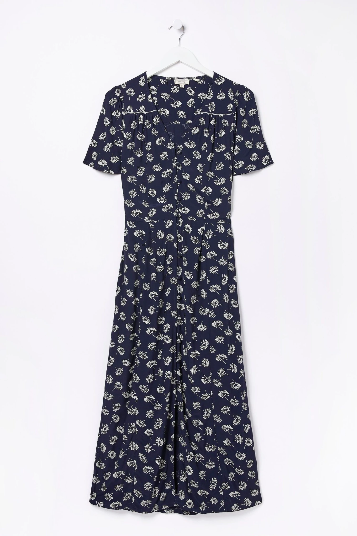 FatFace Blue Francis Daisy Midi Dress 10 FatFace Blue Francis Daisy Midi Dress - Image 8