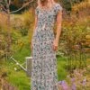 FatFace Natural Stevie Sketched Maxi Dress 2 FatFace Natural Stevie Sketched Maxi Dress -Fat Face Shop D57 826s
