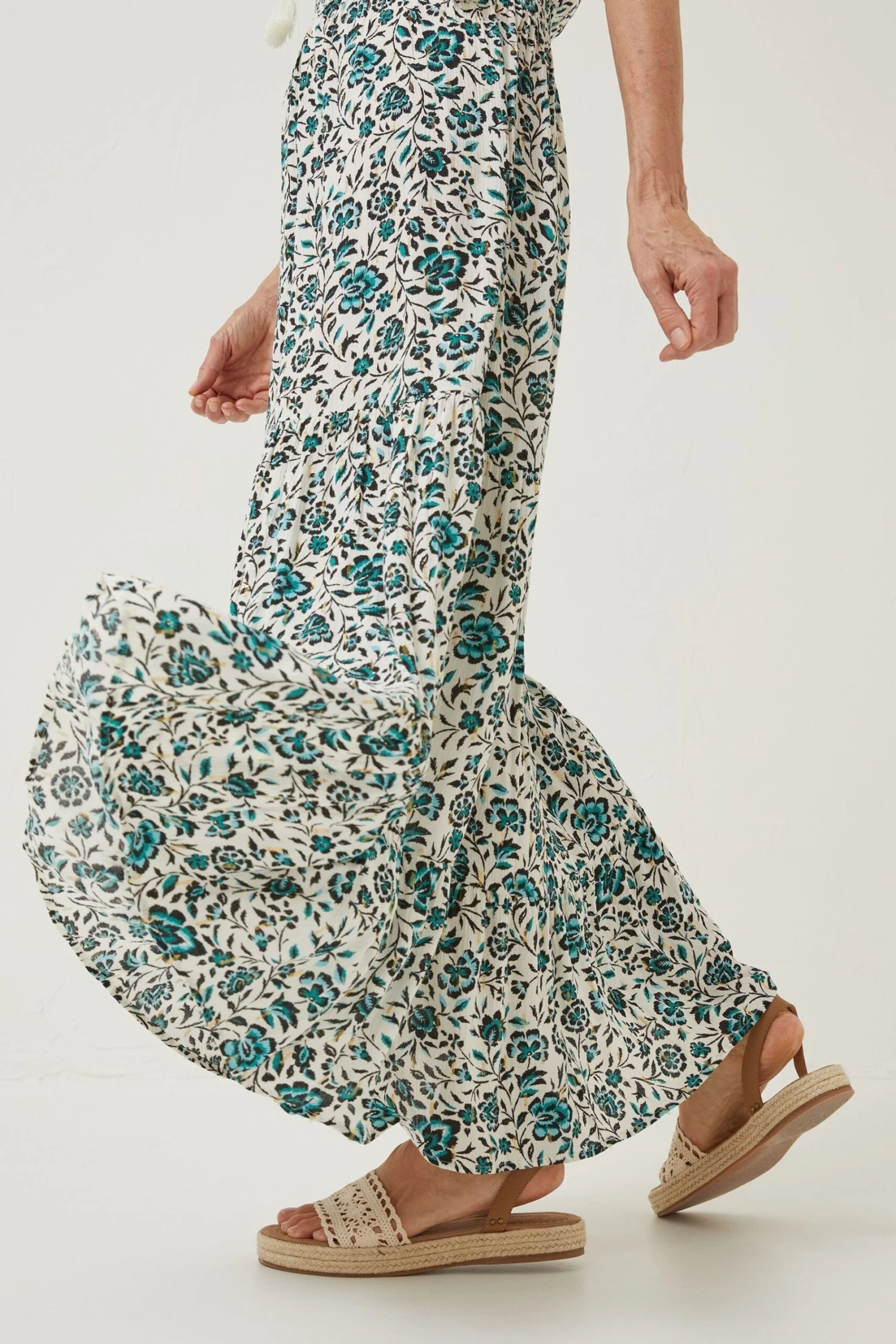 FatFace Natural Stevie Sketched Maxi Dress 10 FatFace Natural Stevie Sketched Maxi Dress - Image 8