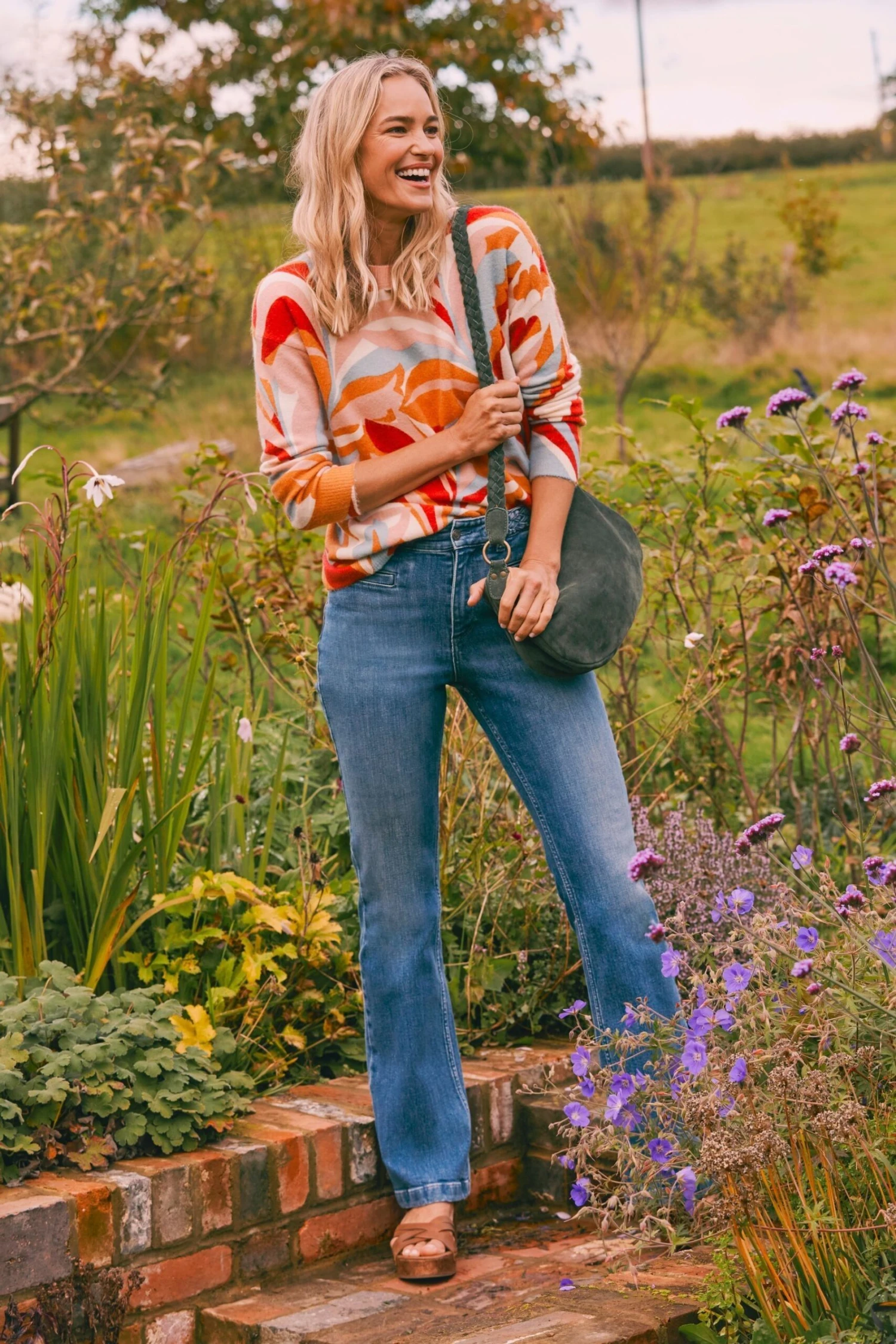 FatFace Red Soul Adventure Print Jumper 5 FatFace Red Soul Adventure Print Jumper - Image 3