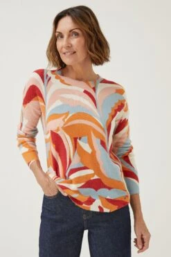 FatFace Red Soul Adventure Print Jumper 13 FatFace Red Soul Adventure Print Jumper -Fat Face Shop D57 838s4