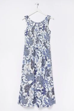 FatFace Natural Anna Palace Floral Midi Dress 15 FatFace Natural Anna Palace Floral Midi Dress -Fat Face Shop D57 850s7
