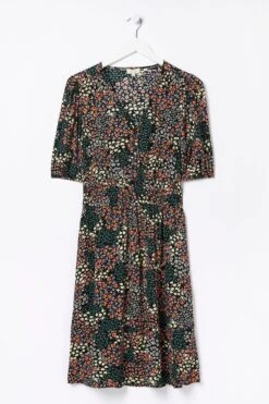 FatFace Lottie Meadow Patchwork Black Dress 9 FatFace Lottie Meadow Patchwork Black Dress -Fat Face Shop D57 880s4