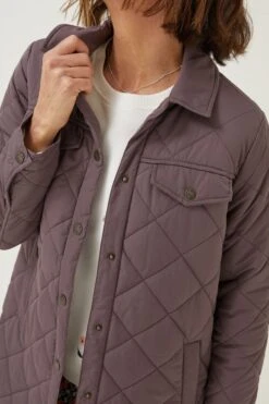 FatFace Purple Quinn Shacket 11 FatFace Purple Quinn Shacket -Fat Face Shop D57519s4