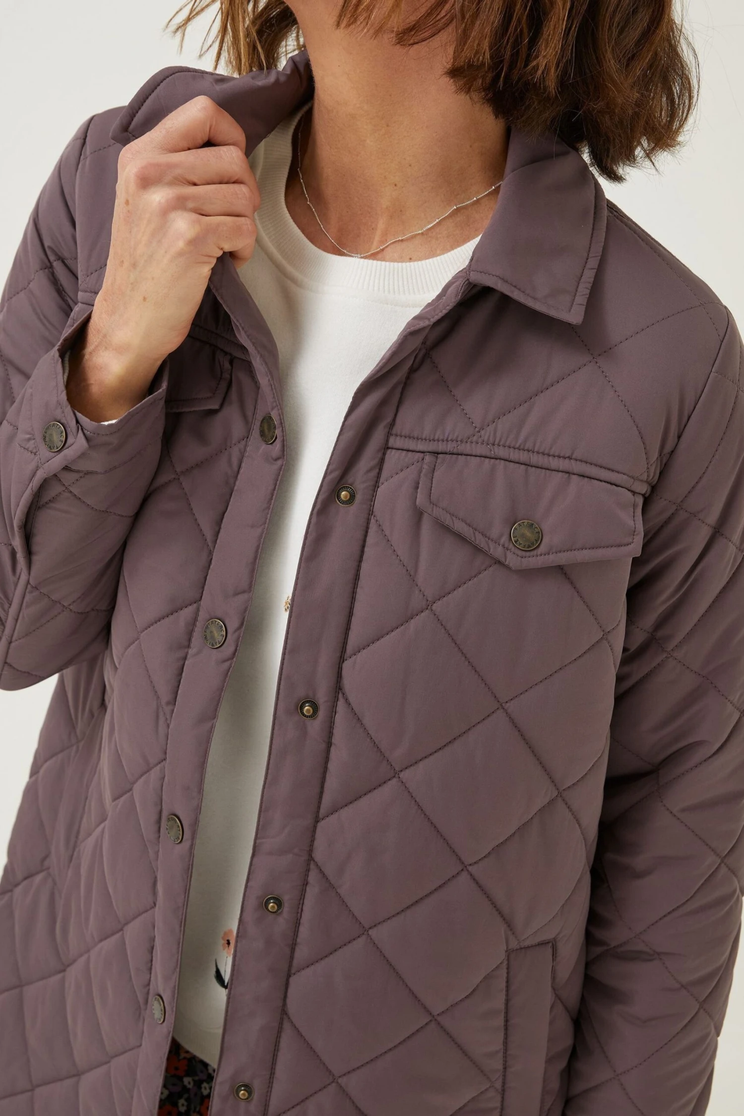 FatFace Purple Quinn Shacket 6 FatFace Purple Quinn Shacket - Image 4