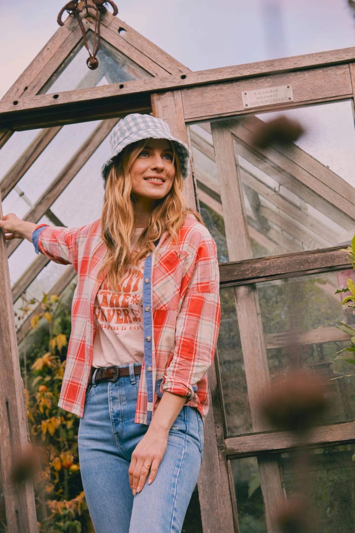 FatFace Red Frome Relaxed Check Shirt 9 FatFace Red Frome Relaxed Check Shirt - Image 7