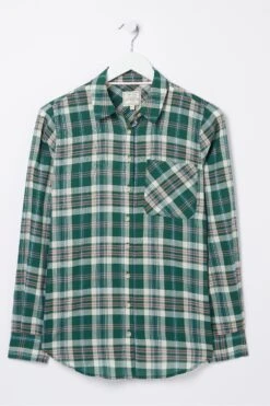 FatFace Green Olivia Check Shirt -Fat Face Shop D57540s5