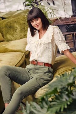 FatFace Green Hythe Cargo Trousers