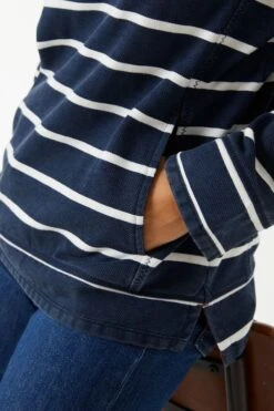 FatFace Blue Airlie Classic Breton Sweatshirt 12 FatFace Blue Airlie Classic Breton Sweatshirt -Fat Face Shop D57556s5