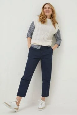 FatFace Blue Aspen Tapered Chinos