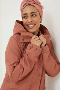 FatFace Taylor Brown Coat -Fat Face Shop D57561s6