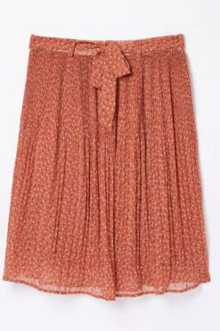 FatFace Kayleigh Seed Geo Brown Skirt -Fat Face Shop D57563s5