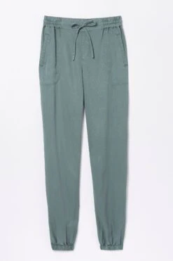 FatFace Green Lyme Plain Joggers -Fat Face Shop D57577s7