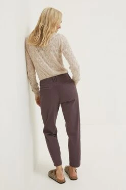 FatFace Purple Aspen Tapered Chinos -Fat Face Shop D57582s2