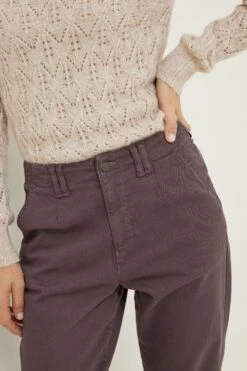 FatFace Purple Aspen Tapered Chinos -Fat Face Shop D57582s4