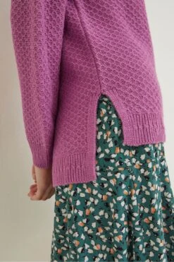 FatFace Purple Ellie Jumper -Fat Face Shop D57767s4