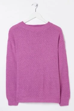 FatFace Purple Ellie Jumper -Fat Face Shop D57767s5