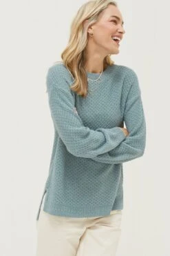 FatFace Blue Ellie Jumper
