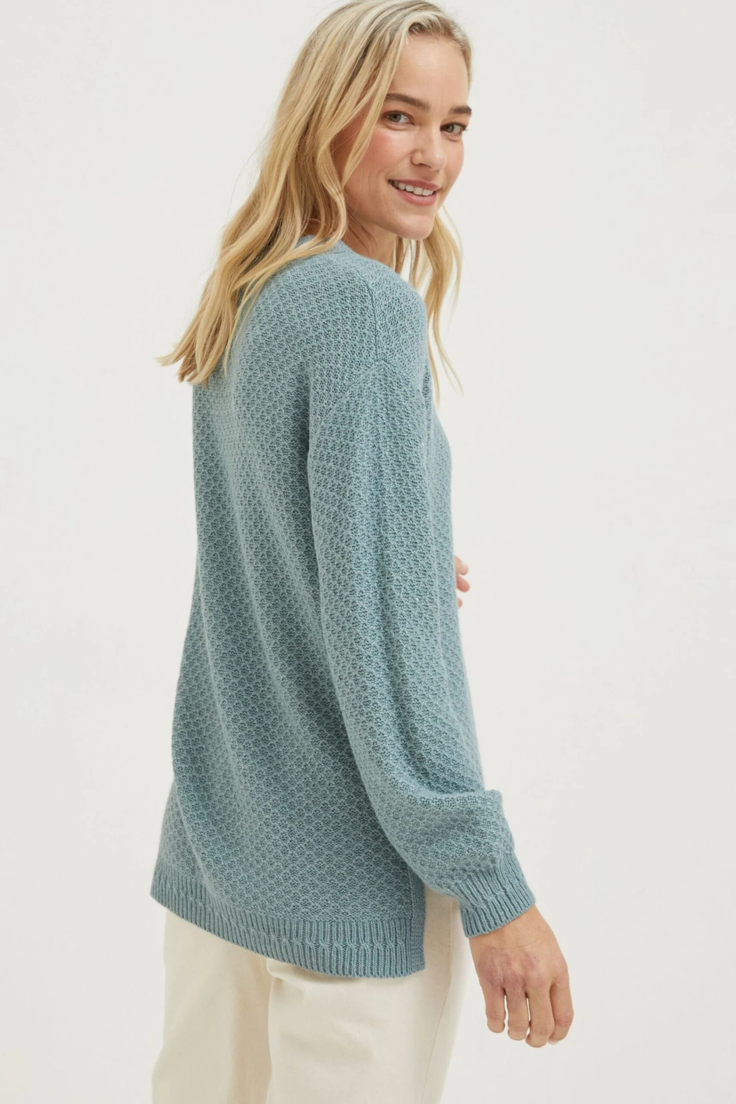 FatFace Blue Ellie Jumper 4 FatFace Blue Ellie Jumper - Image 2