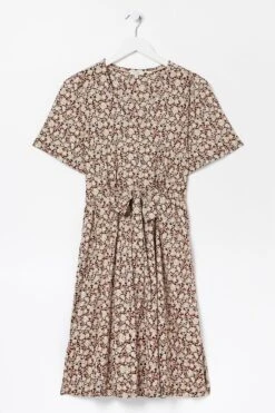 FatFace Red Fiona Meadow Jersey Dress 9 FatFace Red Fiona Meadow Jersey Dress -Fat Face Shop D57781s4